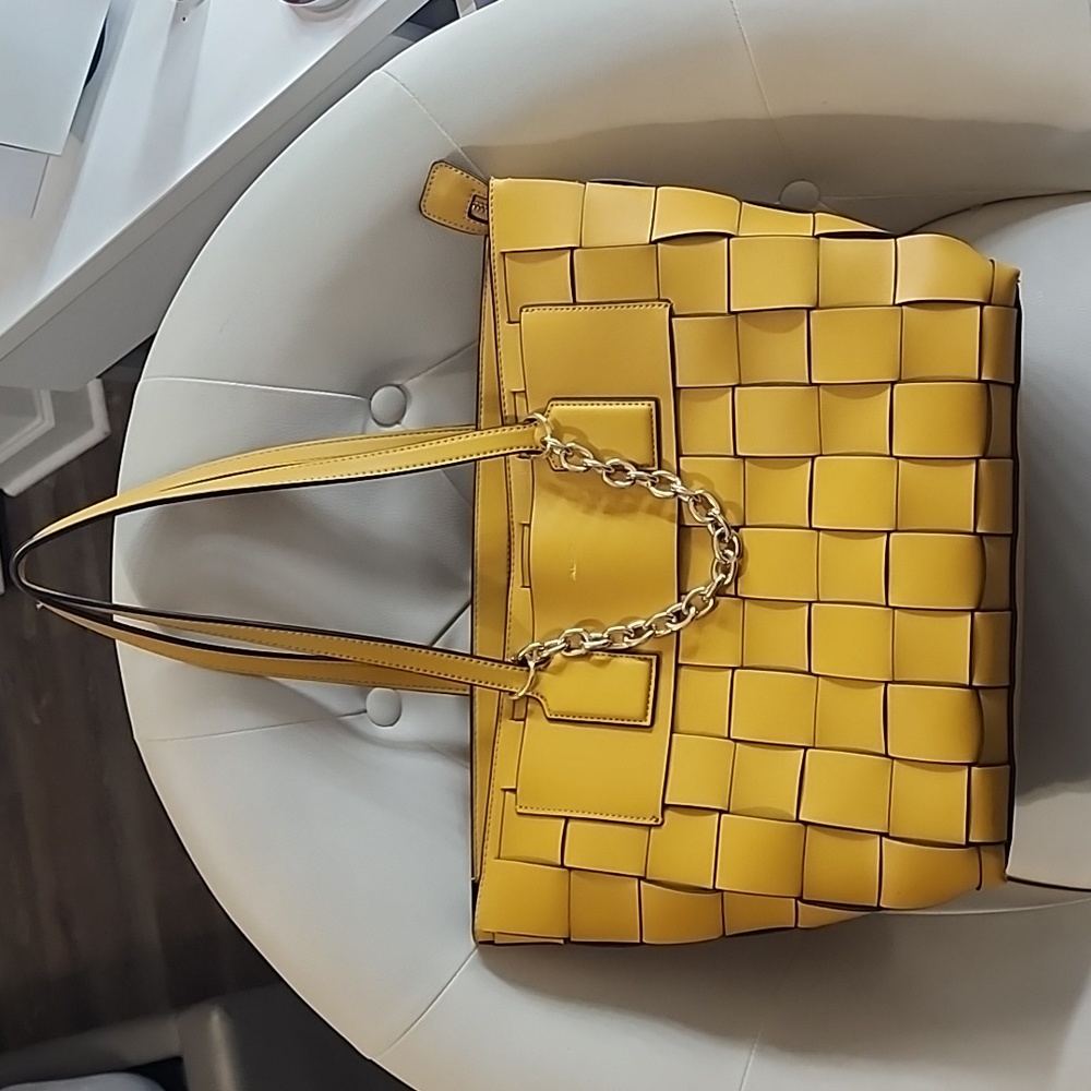 Mustard Aldo Tote